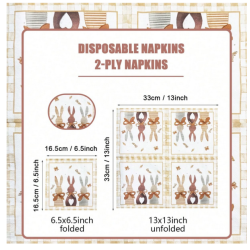 Vintage Easter Serviettes