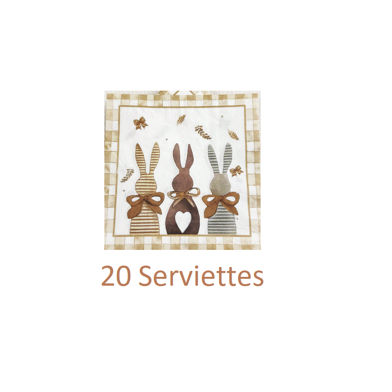 Vintage Easter Serviettes