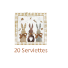 Vintage Easter Serviettes