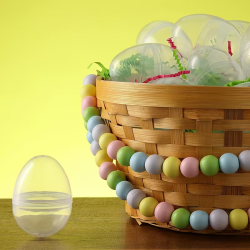 Fillable Eggs - Clear (6-pack)