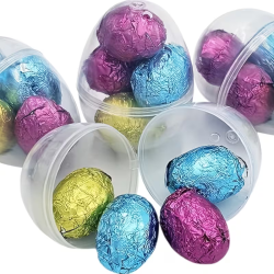 Fillable Eggs - Clear (6-pack)