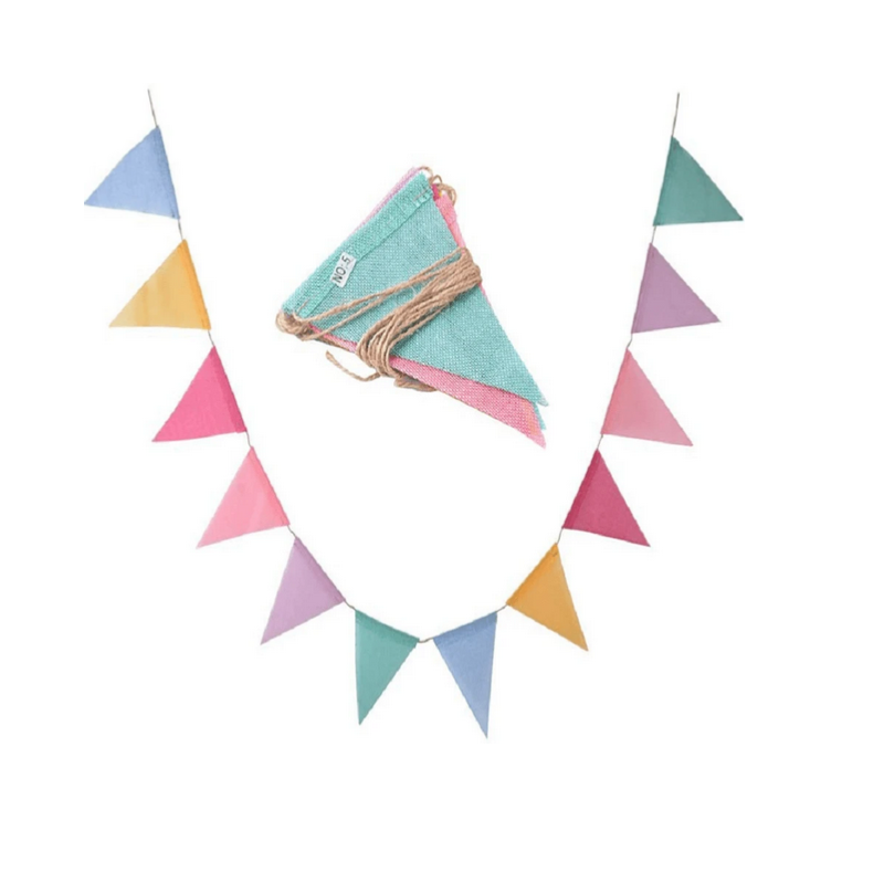 Pastel Flag Bunting (4m)