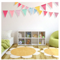 Pastel Flag Bunting (4m)