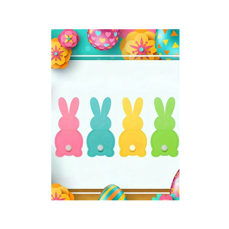 Bunny Cutlery Holders (4 Piece)