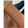 Silver Cross Bracelet
