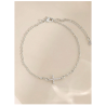 Silver Cross Bracelet