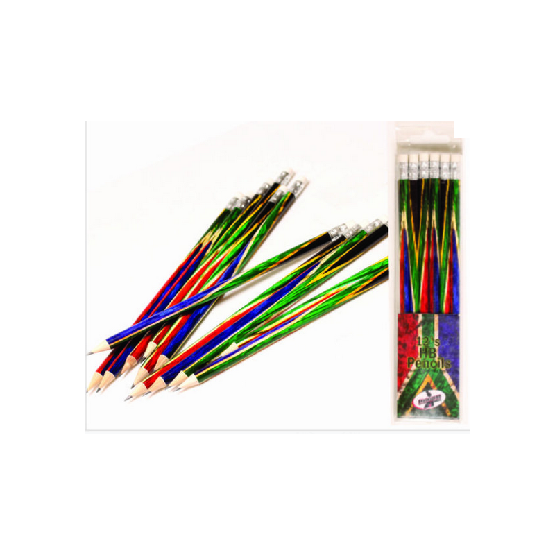 HB Pencils - South AFrican Flag