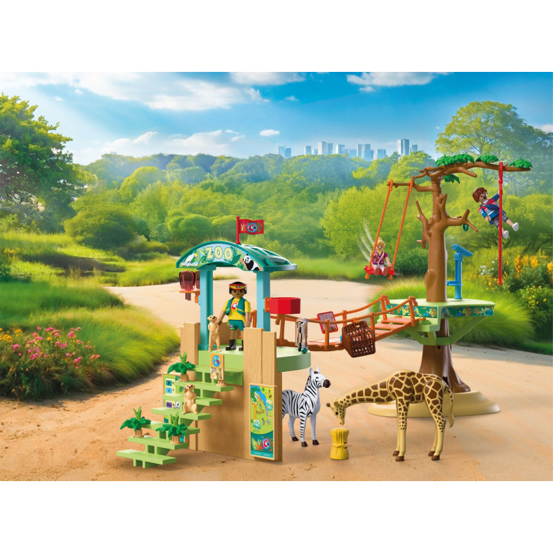 Playmobil Animals & Friends - Wild Animal Adventure Park
