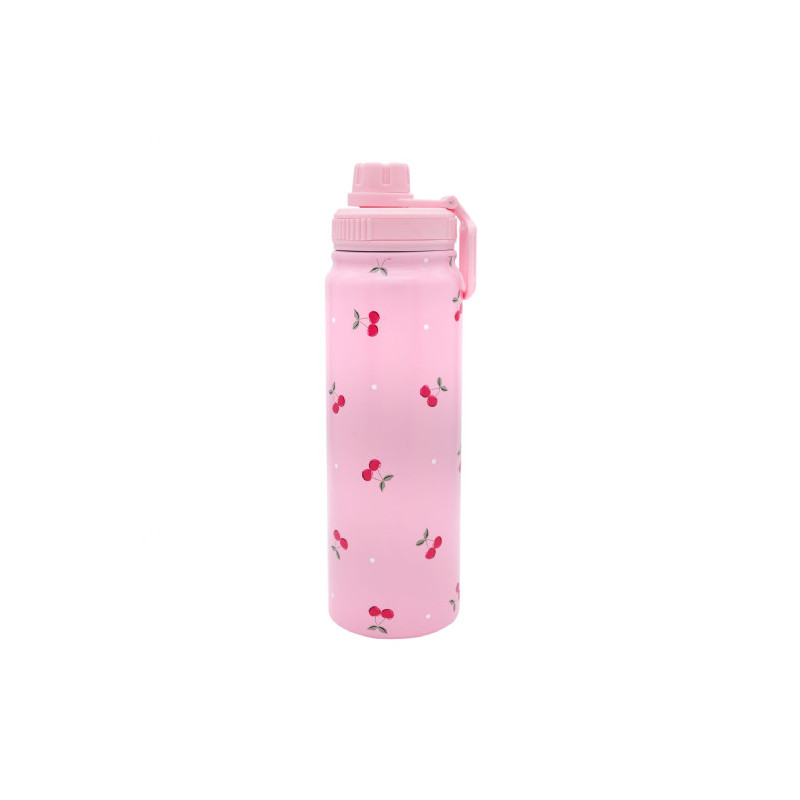 Cherry Stainless Steel Infuser Bottle (700ml)