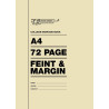Feint and Margin ExerciseBook (72 page)