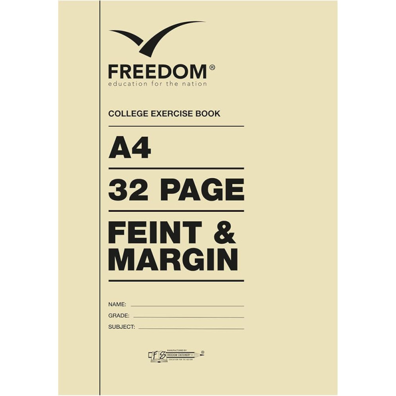 Feint and Margin ExerciseBook (32 page)
