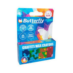 Graffiti Wax Crayons (4 pack)