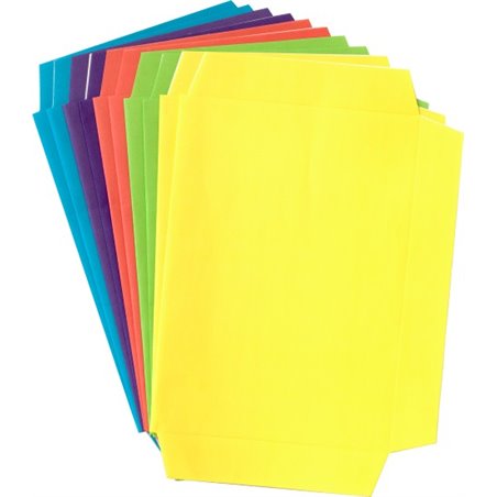 Butterfly - A5 Pre-Cut Book Covers (Bright, 10-Pack)