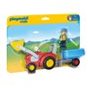 Playmobil 123 - Tractor with Trailer