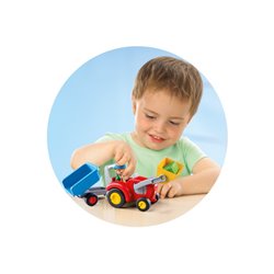 Playmobil 123 - Tractor with Trailer
