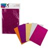 Khoki Art Supplies - Glitter Foam Sheets (Colours vary)