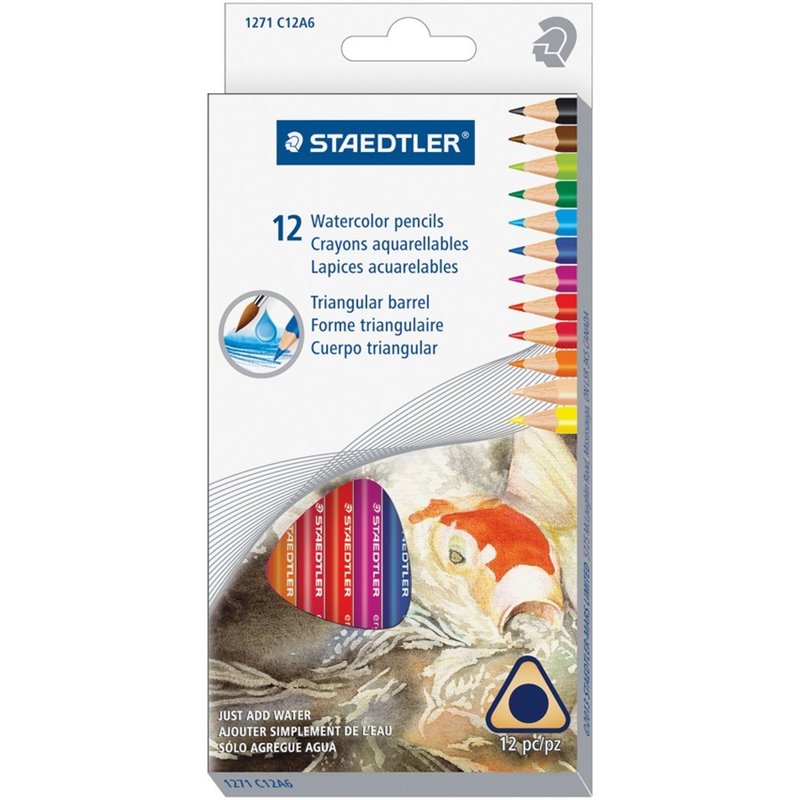 Staedtler Watercolor Pencils Set (12)