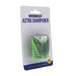 Faber-Castell 1-Hole Sharpener with Container (Assorted colours)