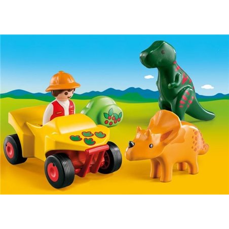 Playmobil 123 - Explorer with Dinos