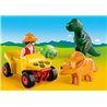 Playmobil 123 - Explorer with Dinos