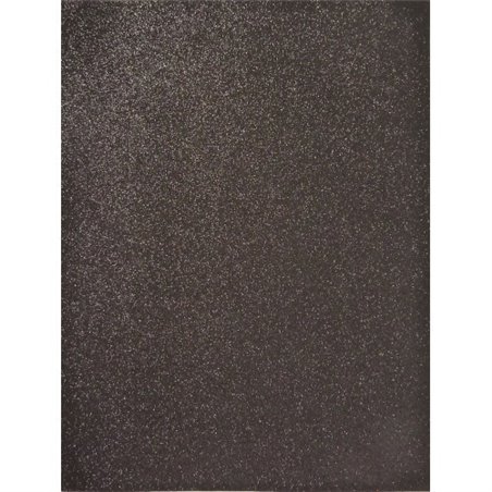 A4 Glitter Foam Sheet - Black