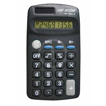 Sds 8-Digit Calculator (Solar Power)