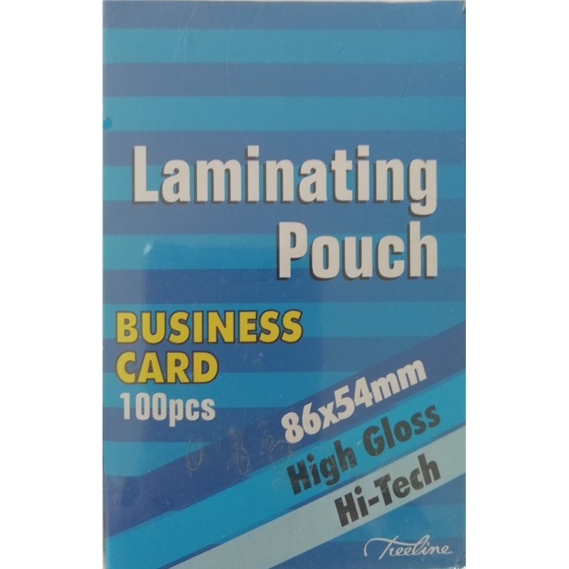 Treeline Laminating Pouches - Business Card (250 micron)