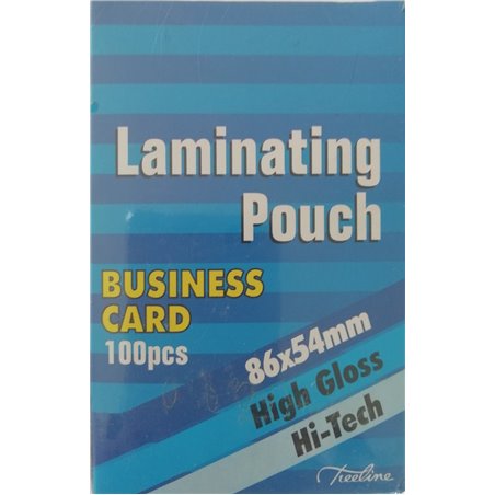 Treeline Laminating Pouches - Business Card (250 micron)