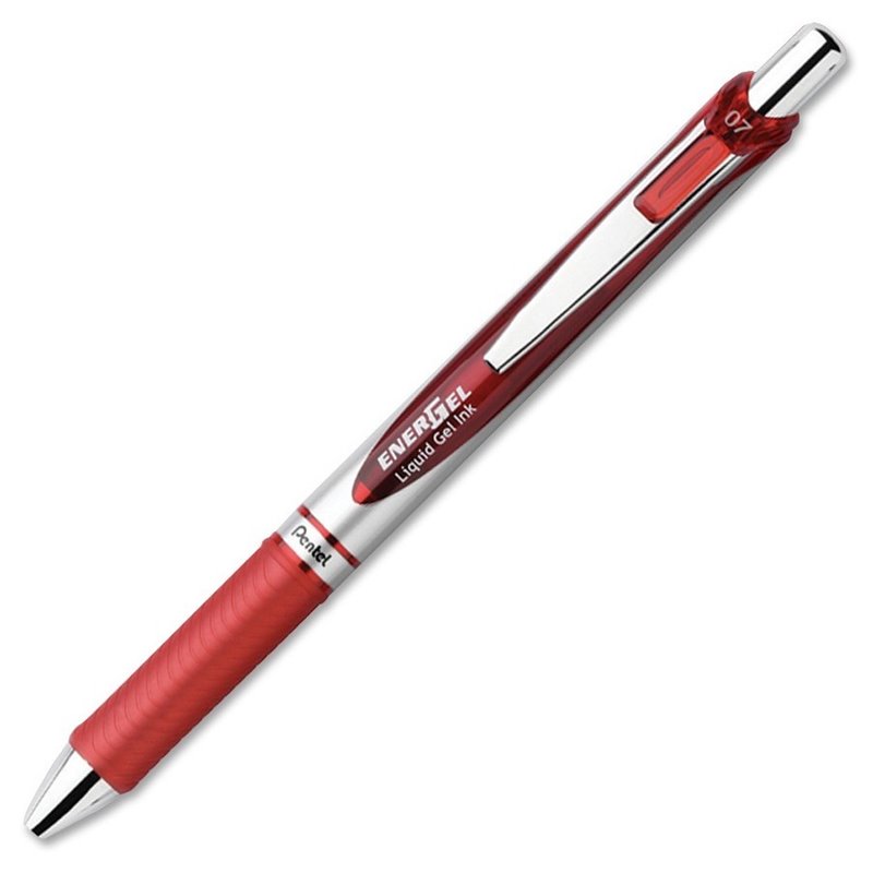 Pen - Pentel - Energel Liquid Gel Ink - Red