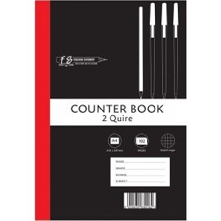 Treeline A4 Exercise Book - Feint & Margin 32 Pg