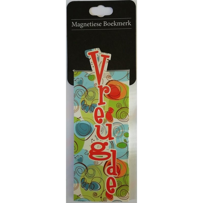 Christian Art Gifts - Afrikaans Magnetic Bookmark - Vreugde