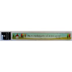 Christian Art Gifts - Magnetic Strip - Ek en My Huis