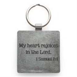 Christian Art Gifts - Metal Keyring - Joy