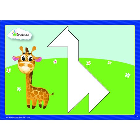 Greenbean Learning - Tangram Activity Cards