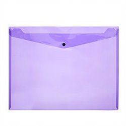 Meeco - A4 PVC Folder - Violet