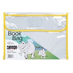 Meeco - A4 PVC Book Bag - Yellow