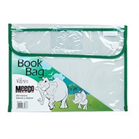 Meeco - A4 PVC Book Bag - Blue