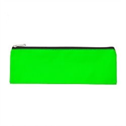 Meeco - Large Nylon Pencil Bag - Neon Green