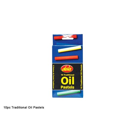 Dala - Craft Supplies - Oil Pastels (10 Traditional Colours)