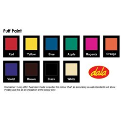 Dala - Craft Supplies - Puff Paint (40ml) - Red