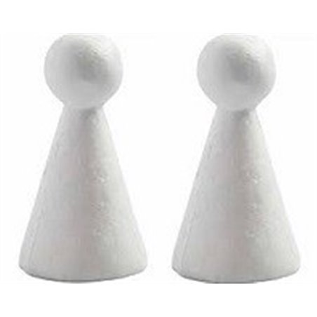 Dala - Foamalite Shapes - Angel (110mm, 2pcs)