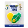 Marlin Swing Eraser - Green & Yellow