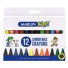 Marlin Kids - Jumbo Wax Crayons 14mm (12)
