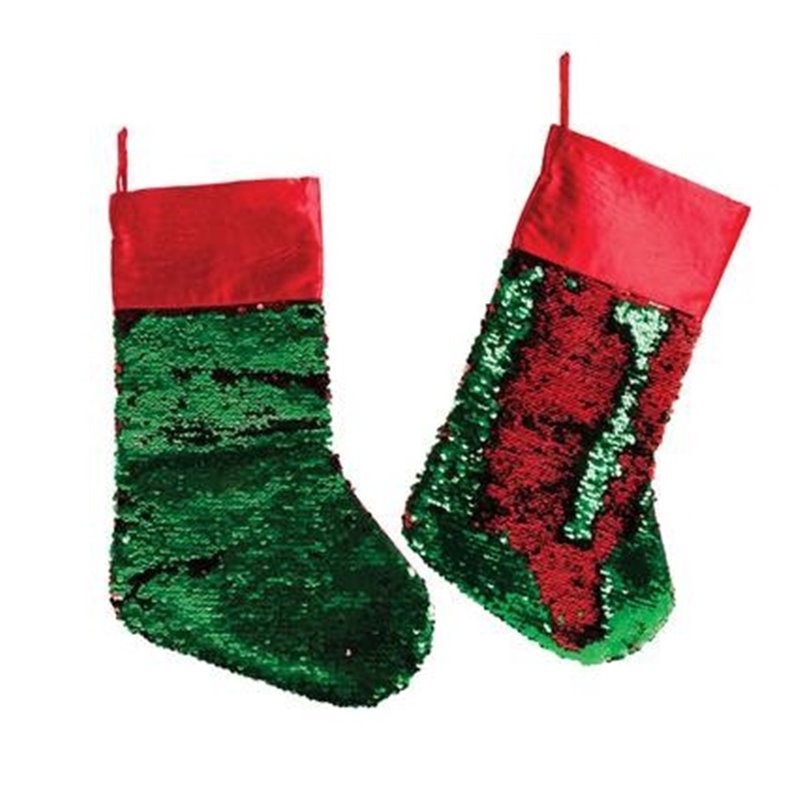 Reversible Sequin Christmas Stocking (Large)
