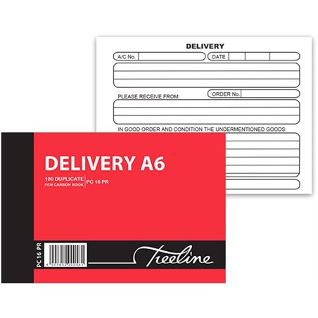 Treeline Delivery A6L (Pen Carbon Book, 100 Duplicate)