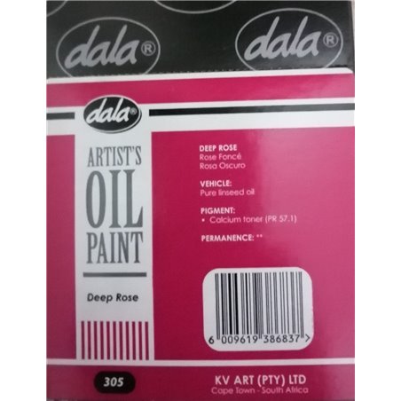 Dala - Oil Paint - Deep Rose 305 (50ml)