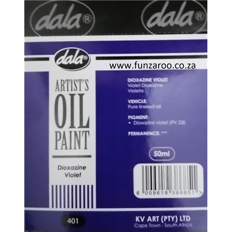 Dala - Oil Paint - Dioxazine Violet 401 (50ml)