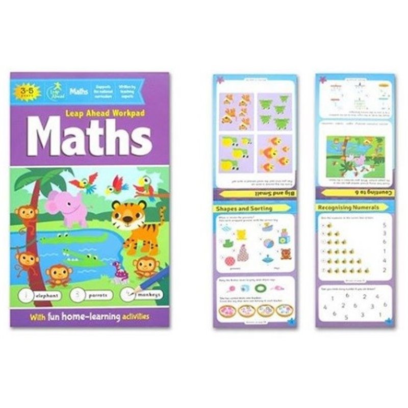 Leap Ahead - Maths Workpad (3-5 Years)