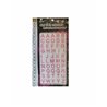 Alphabet Stickers - Crystal (Pink)