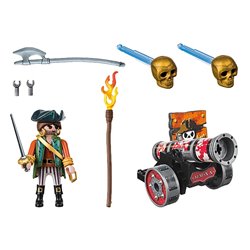 Playmobil - Pirate with Skull Cannon